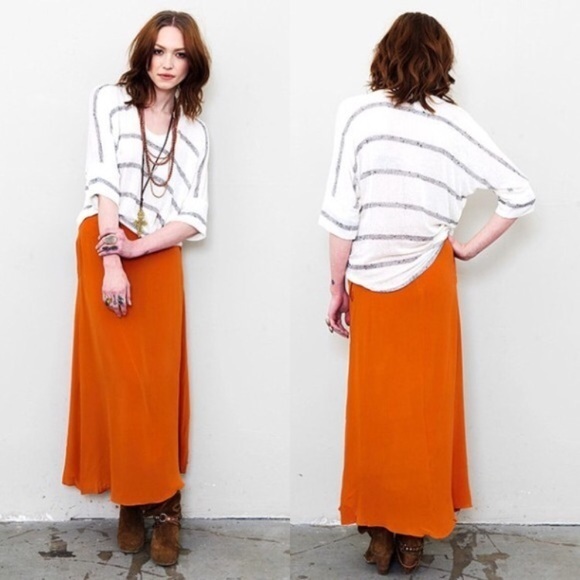 SILK✨One Teaspoon Harlequin Maxi Skirt